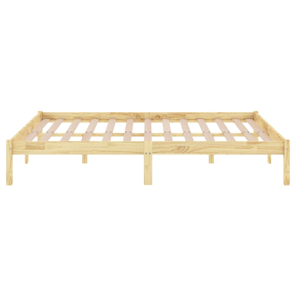 Bed Frame without Mattress Solid Wood Small Double
