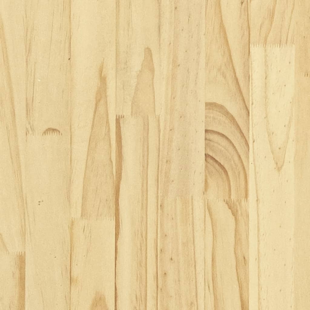 Bed Frame without Mattress Solid Wood Double