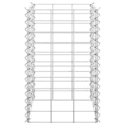 Gabion Raised Beds 3 pcs 30x30x50 cm Iron