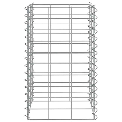 Gabion Raised Beds 3 pcs 30x30x50 cm Iron