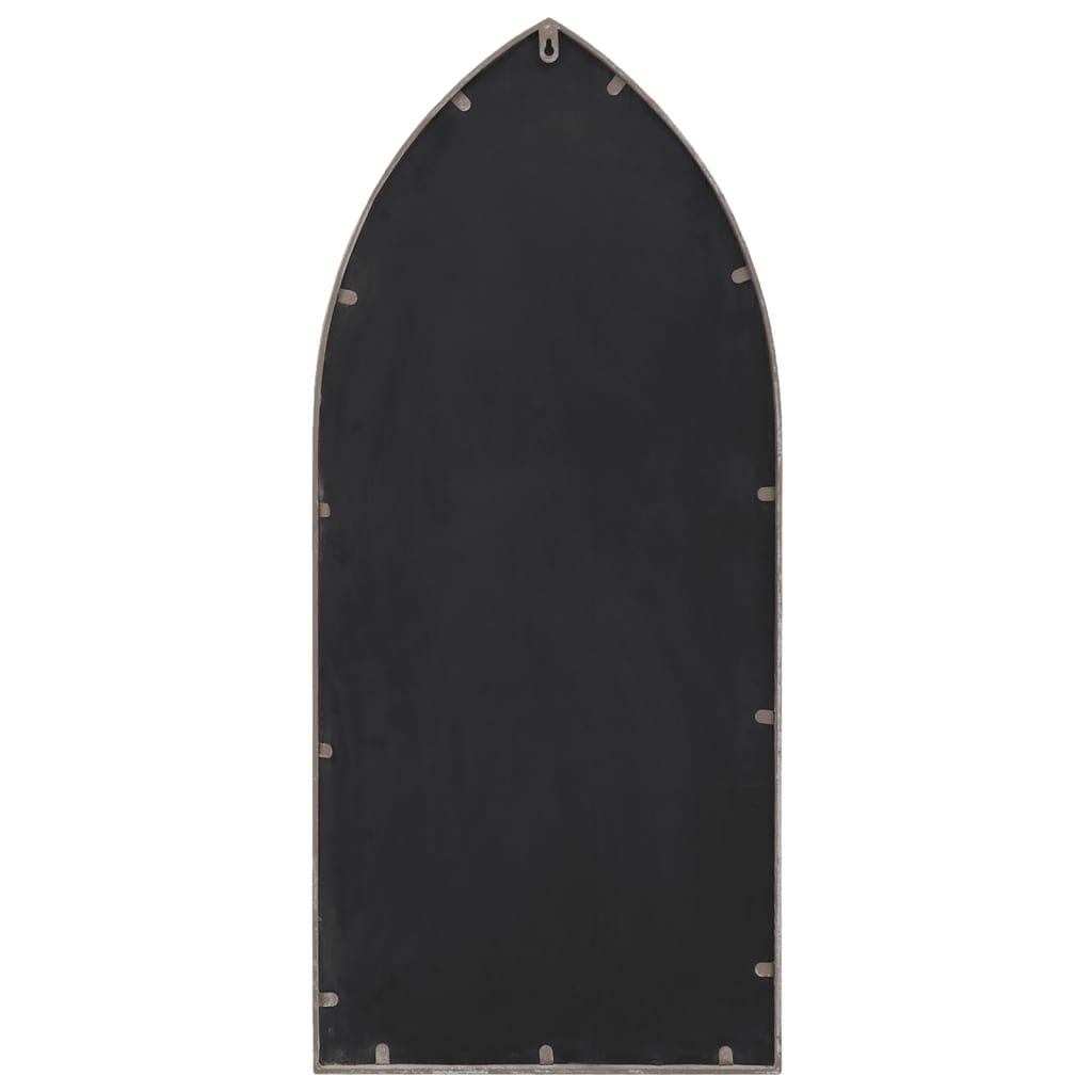 Garden Mirror Sand 70x30 cm Iron for Outdoor Use