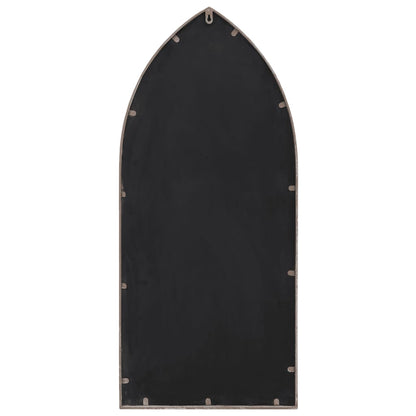 Garden Mirror Sand 70x30 cm Iron for Outdoor Use