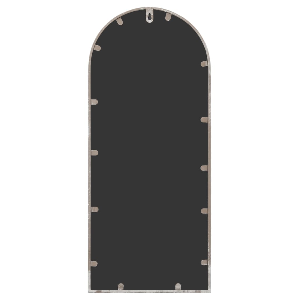 Garden Mirror Sand 100x45 cm Iron for Outdoor Use