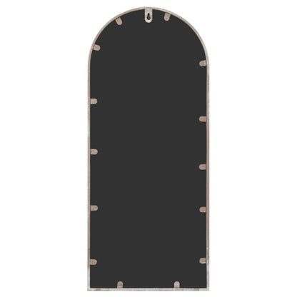 Garden Mirror Sand 100x45 cm Iron for Outdoor Use