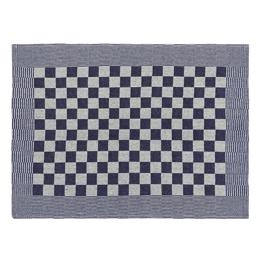 Kitchen Towels 10 pcs Blue and White 50x70 cm Cotton