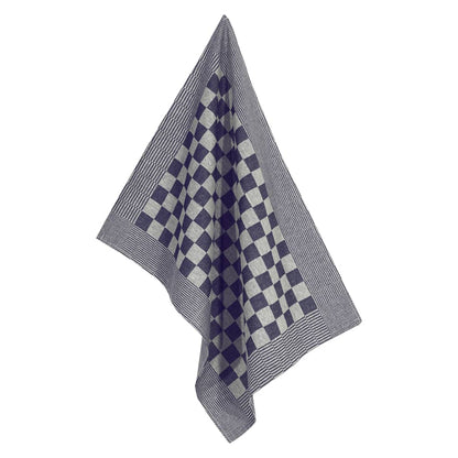 Kitchen Towels 10 pcs Blue and White 50x70 cm Cotton
