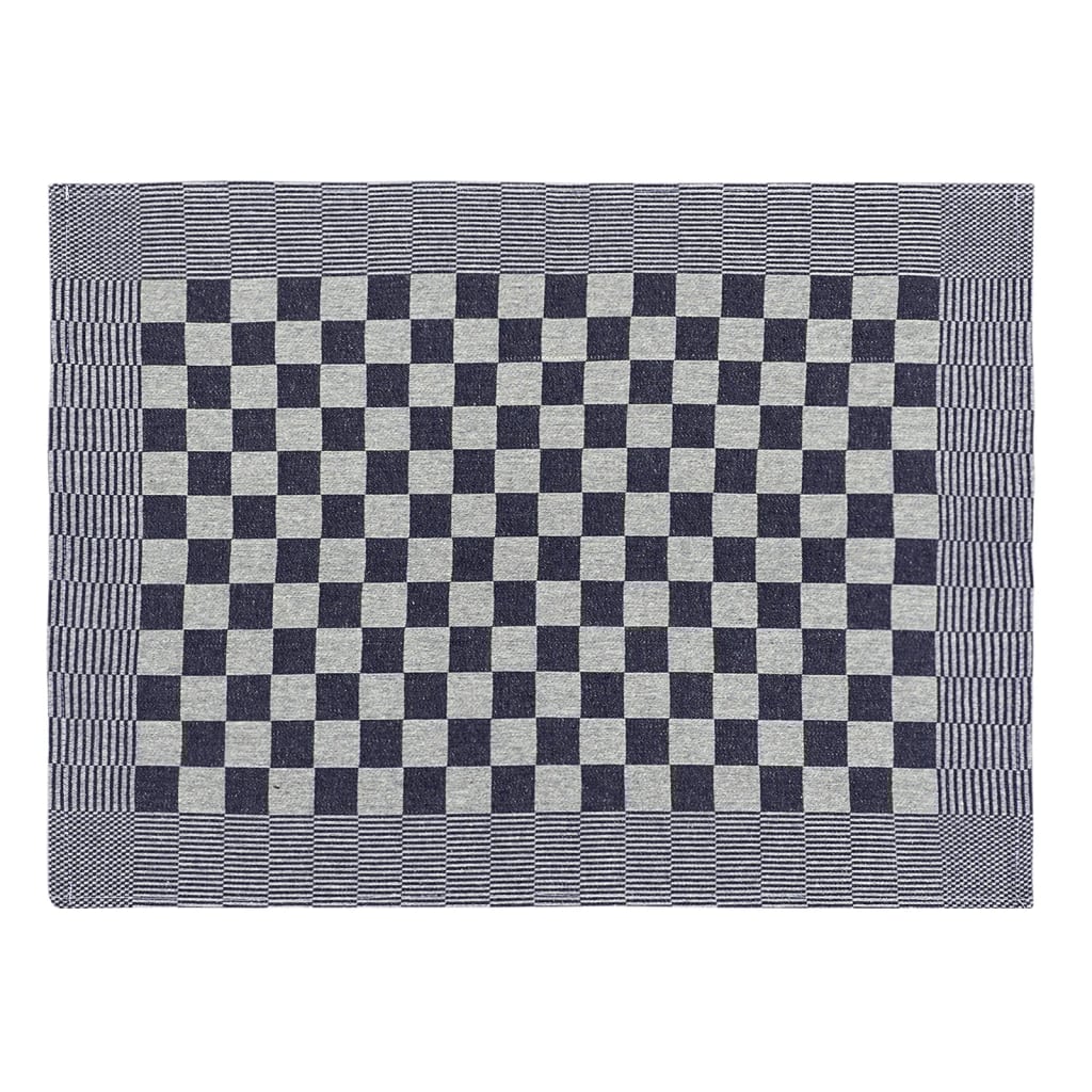 Kitchen Towels 50 pcs Blue and White 50x70 cm Cotton