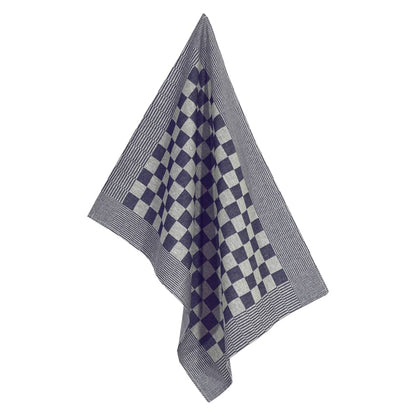 Kitchen Towels 50 pcs Blue and White 50x70 cm Cotton