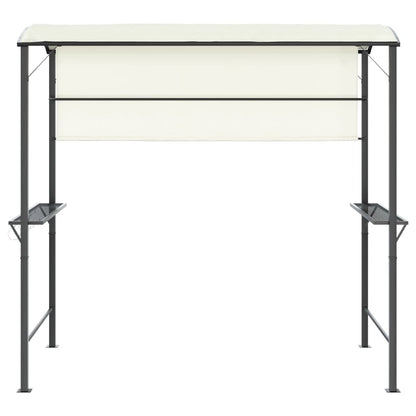 Gazebo with Roof 220x110x200 cm Cream