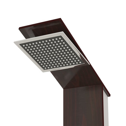 Shower Panel System Glass Brown
