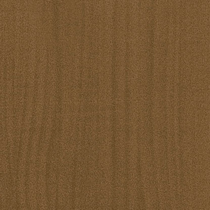 Garden Planters 2 pcs Honey Brown 40x40x70 cm Solid Pinewood