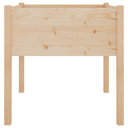 Garden Planter 70x70x70 cm Solid Pinewood