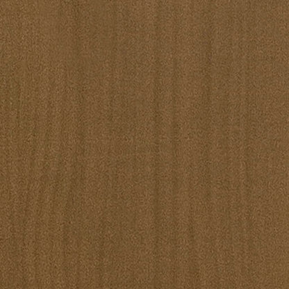 Garden Planter Honey Brown 70x31x70 cm Solid Pinewood