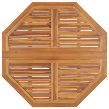 Folding Garden Dining Table 110x110x75 cm Solid Wood Teak