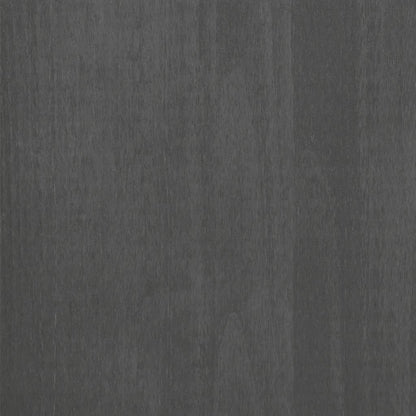 Bedside Cabinets HAMAR 2 pcs Dark Grey 40x35x44.5 cm Solid Wood
