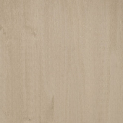 Shoe Cabinet HAMAR Honey Brown 85x40x108 cm Solid Wood Pine