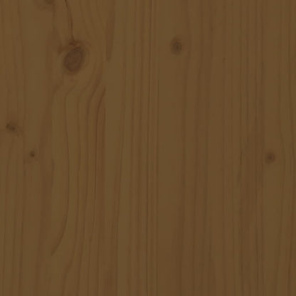 Wall Cabinet Honey Brown 45x30x35 cm Solid Pinewood
