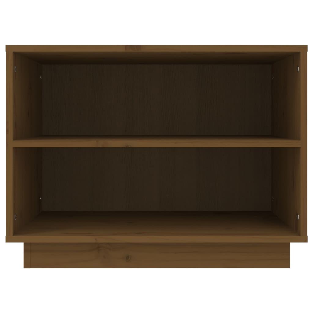 Shoe Cabinet Honey Brown 60x34x45 cm Solid Wood Pine
