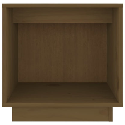 Bedside Cabinet Honey Brown 40x30x40 cm Solid Wood Pine