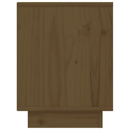 Bedside Cabinets 2 pcs Honey Brown 40x30x40 cm Solid Wood Pine