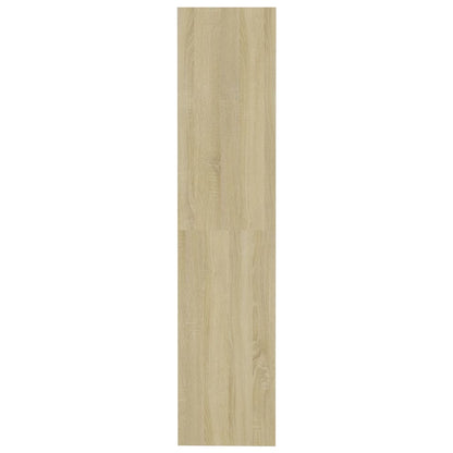 Book Cabinet/Room Divider Sonoma Oak 80x30x135 cm Engineered Wood