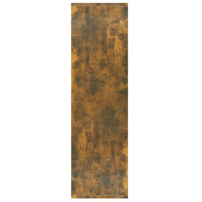 Book Cabinet/Room Divider Smoked Oak 80x30x103 cm Engineered wood