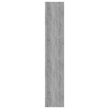 Book Cabinet/Room Divider Grey Sonoma 80x30x166 cm Engineered Wood