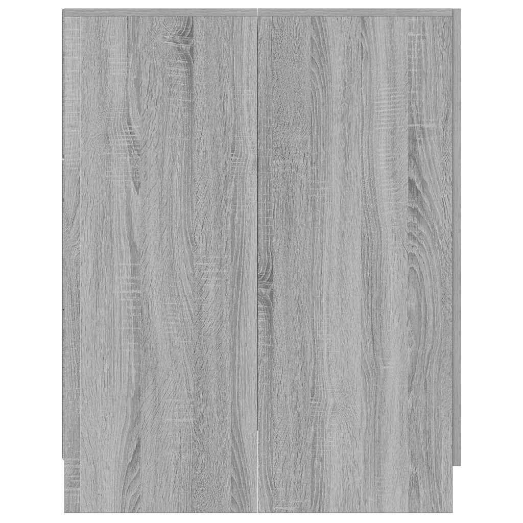 Washing Machine Cabinet Grey sonoma 71x71.5x91.5 cm