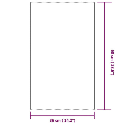 Roof Panels 12 pcs Galvanised Steel Anthracite 60x36 cm