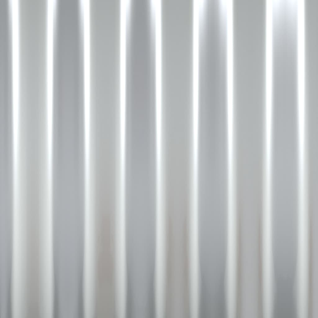 Roof Panels 36 pcs Galvanised Steel Silver 60x36 cm
