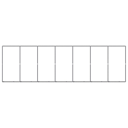 Outdoor Dog Kennel Steel 12.9 m²