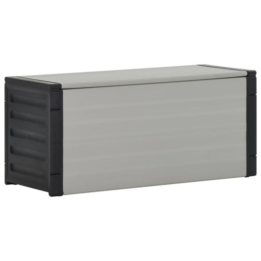 Garden Waste Basket Grey 85x34x40 cm