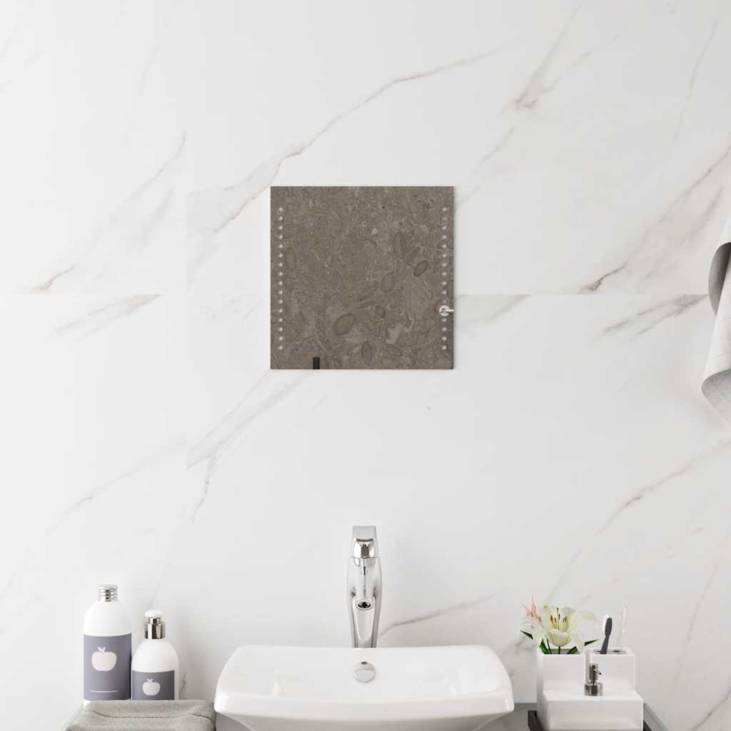 LED Bathroom Mirror 30x30 cm