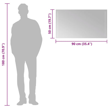 LED Bathroom Mirror 90x50 cm