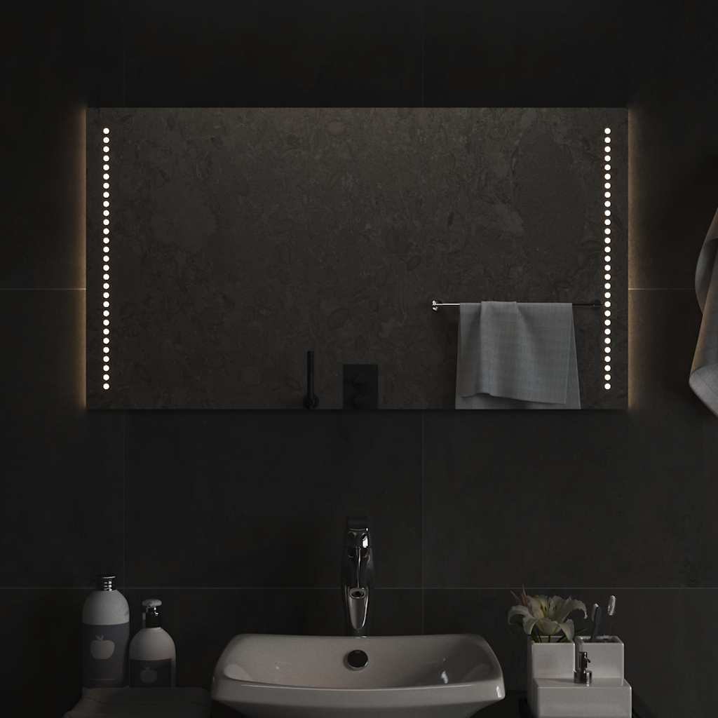 LED Bathroom Mirror 90x50 cm