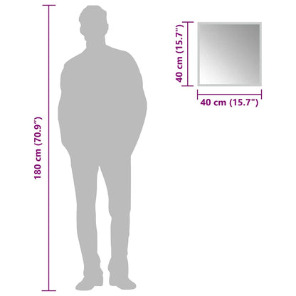 LED Bathroom Mirror 40x40 cm