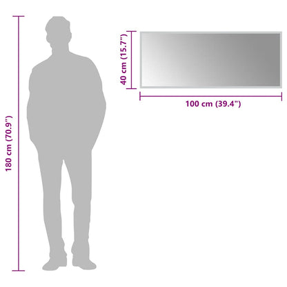 LED Bathroom Mirror 100x40 cm