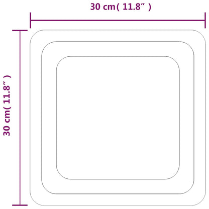 LED Bathroom Mirror 30x30 cm