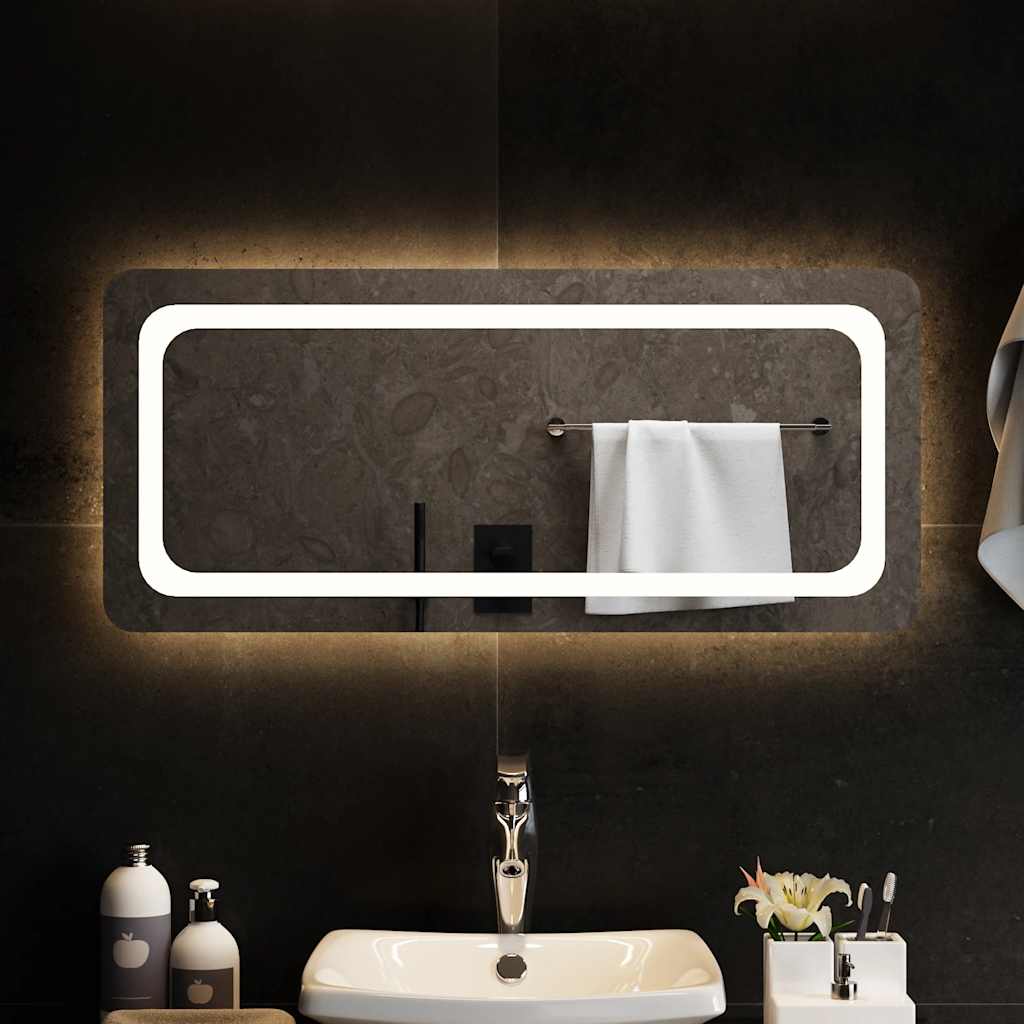 LED Bathroom Mirror 90x40 cm