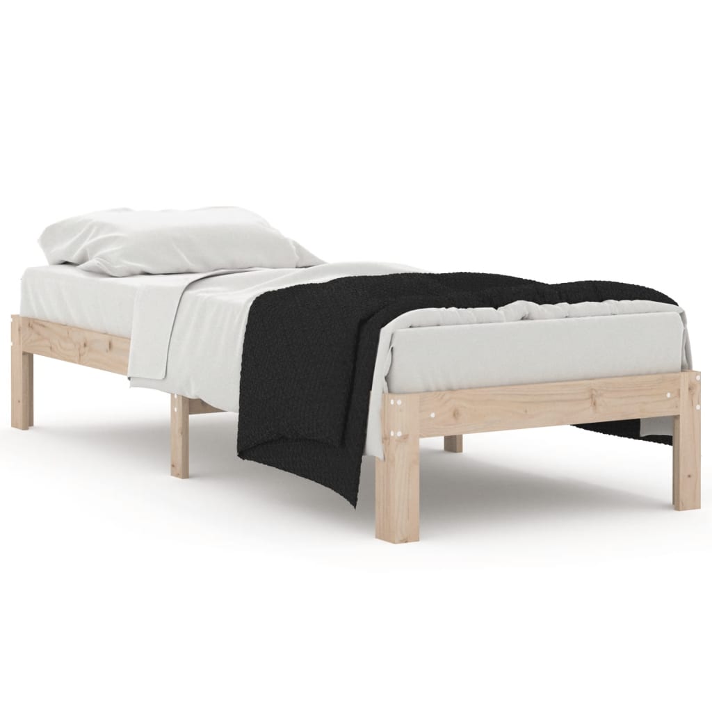 Bed Frame without Mattress 75x190cm Small Single