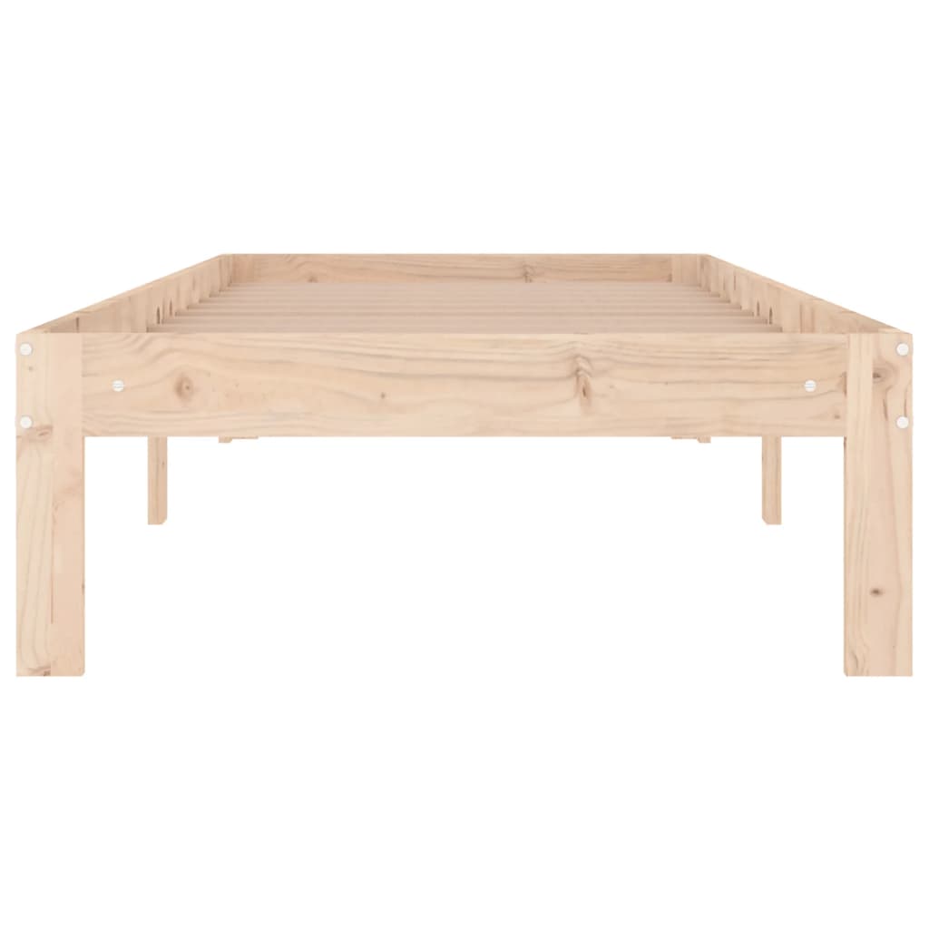 Bed Frame without Mattress 75x190cm Small Single
