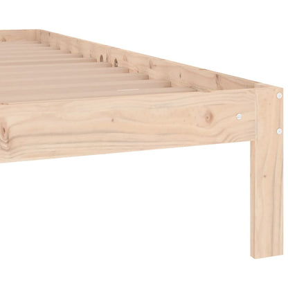 Bed Frame without Mattress 75x190cm Small Single