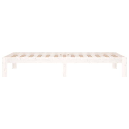 Bed Frame without Mattress White 90x190cm Single