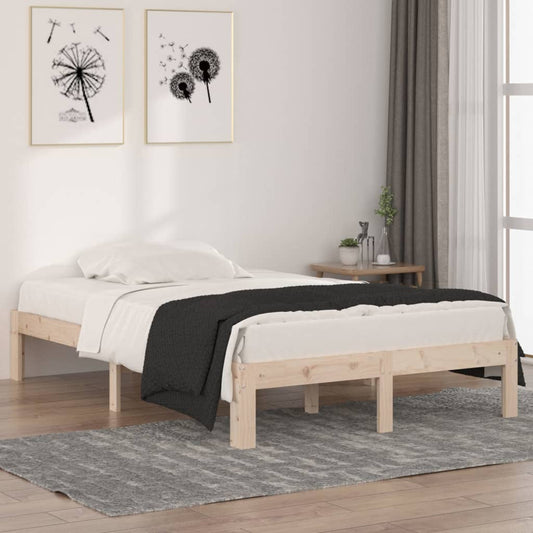 Bed Frame without Mattress 120x190cm Small Double