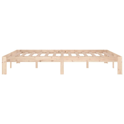 Bed Frame without Mattress Solid Wood 150x200cm King Size