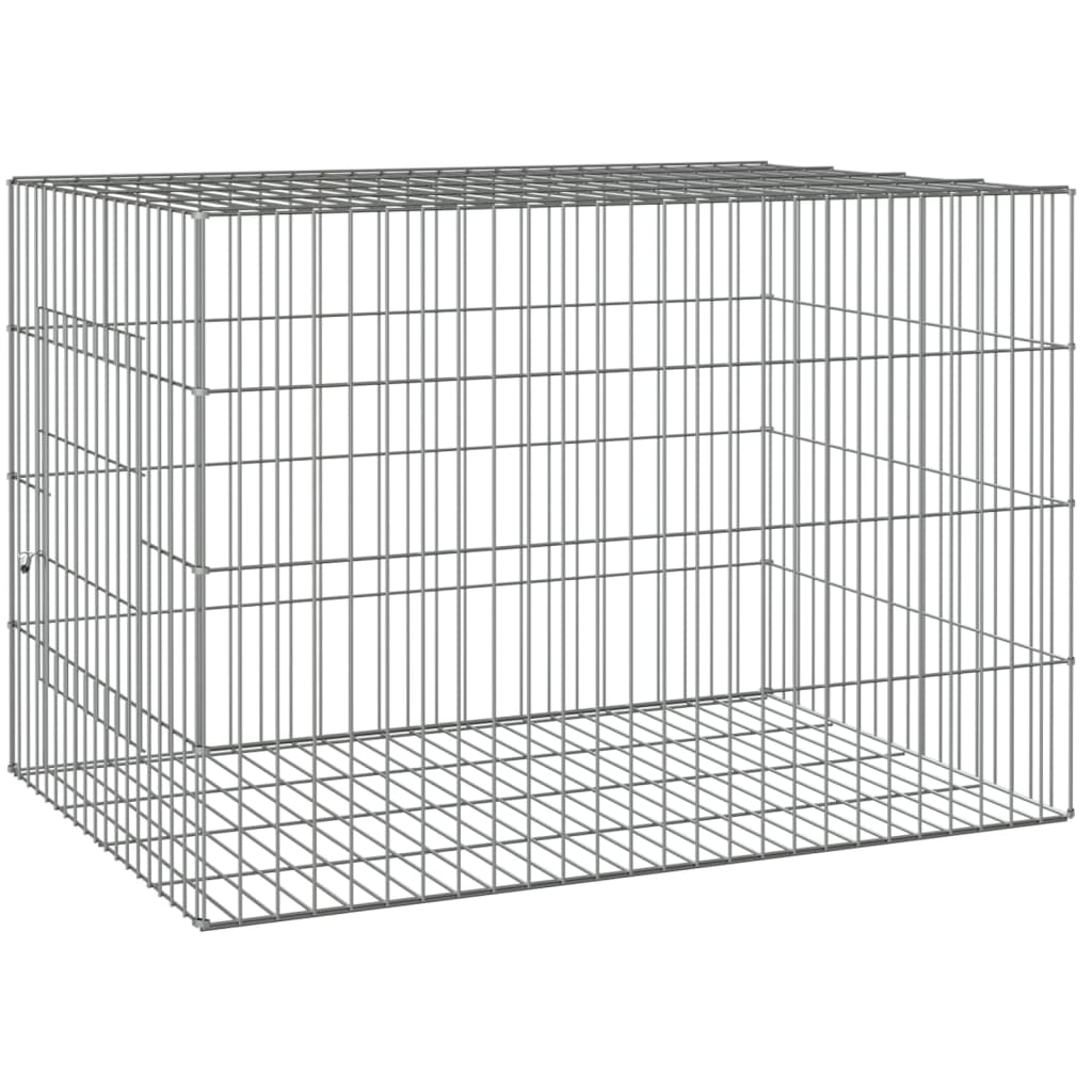 Rabbit Cage 78x54x54 cm Galvanised Iron