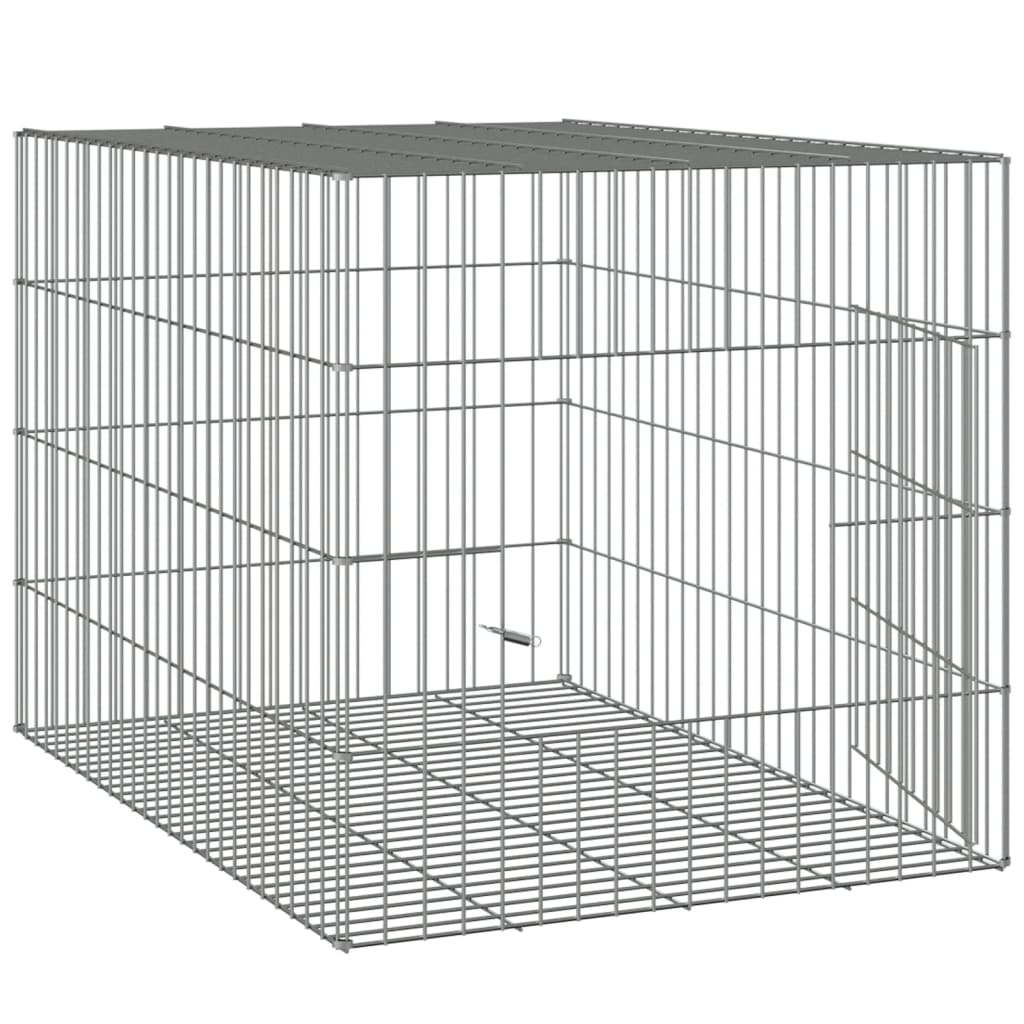 Rabbit Cage 78x54x54 cm Galvanised Iron