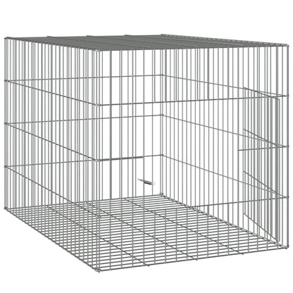 Rabbit Cage 78x54x54 cm Galvanised Iron