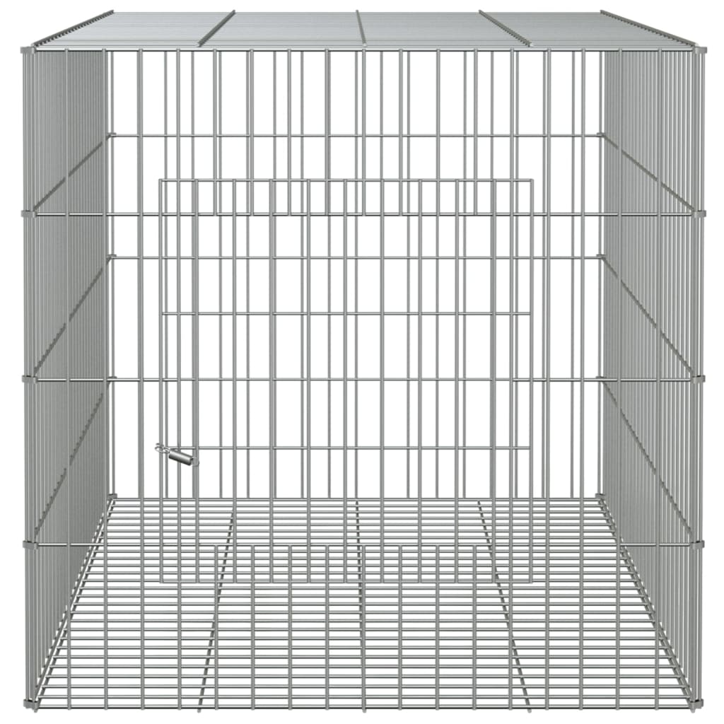 Rabbit Cage 78x54x54 cm Galvanised Iron