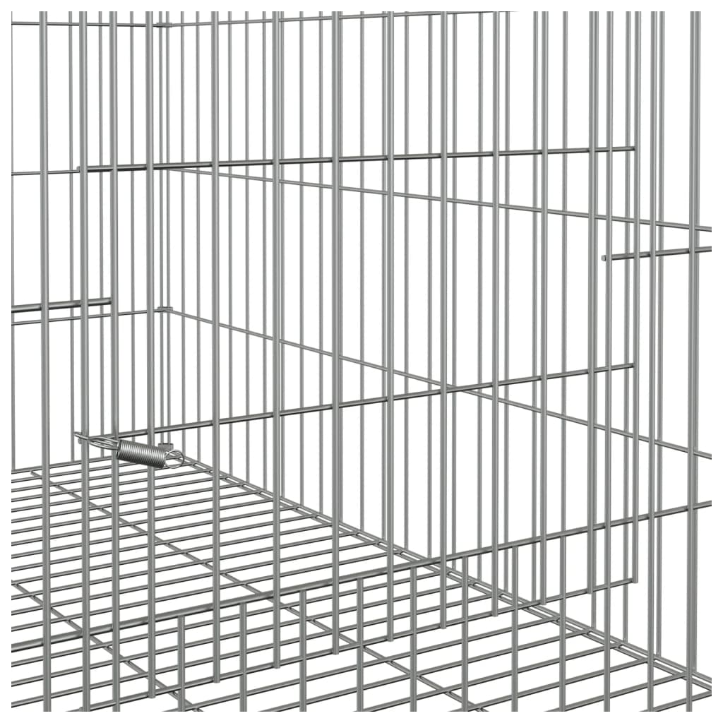 Rabbit Cage 78x54x54 cm Galvanised Iron